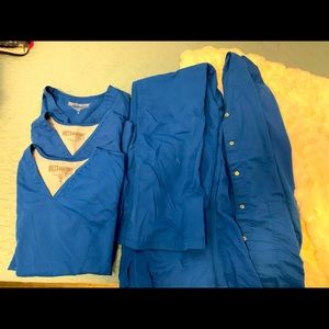 Greys Anatomy by Barco royal blue scrubs